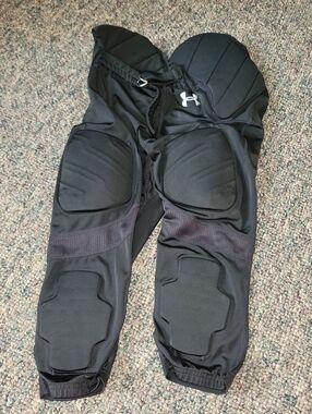 Under Armour Black Athletic Integrated Padded Football Pants